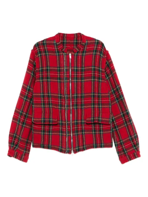 Undercover plaid jacket