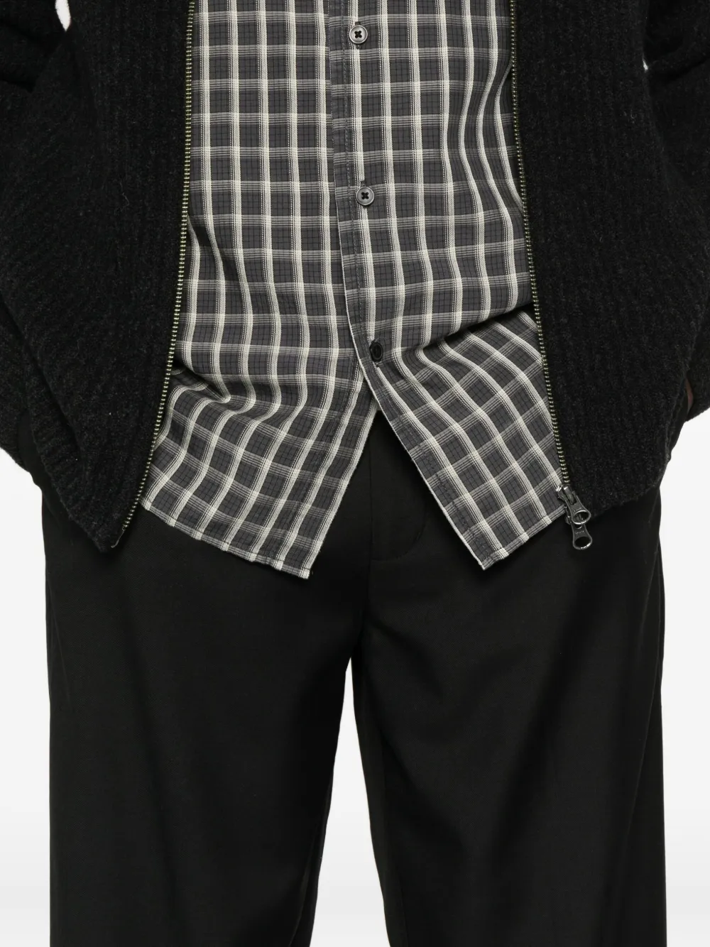 Samsoe & Samsoe Straight-leg Tailored Trousers In Black