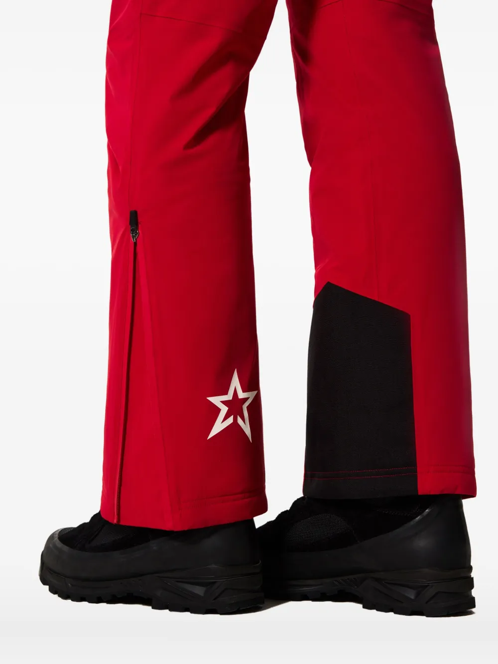 Perfect Moment Button Ski Trousers In Red