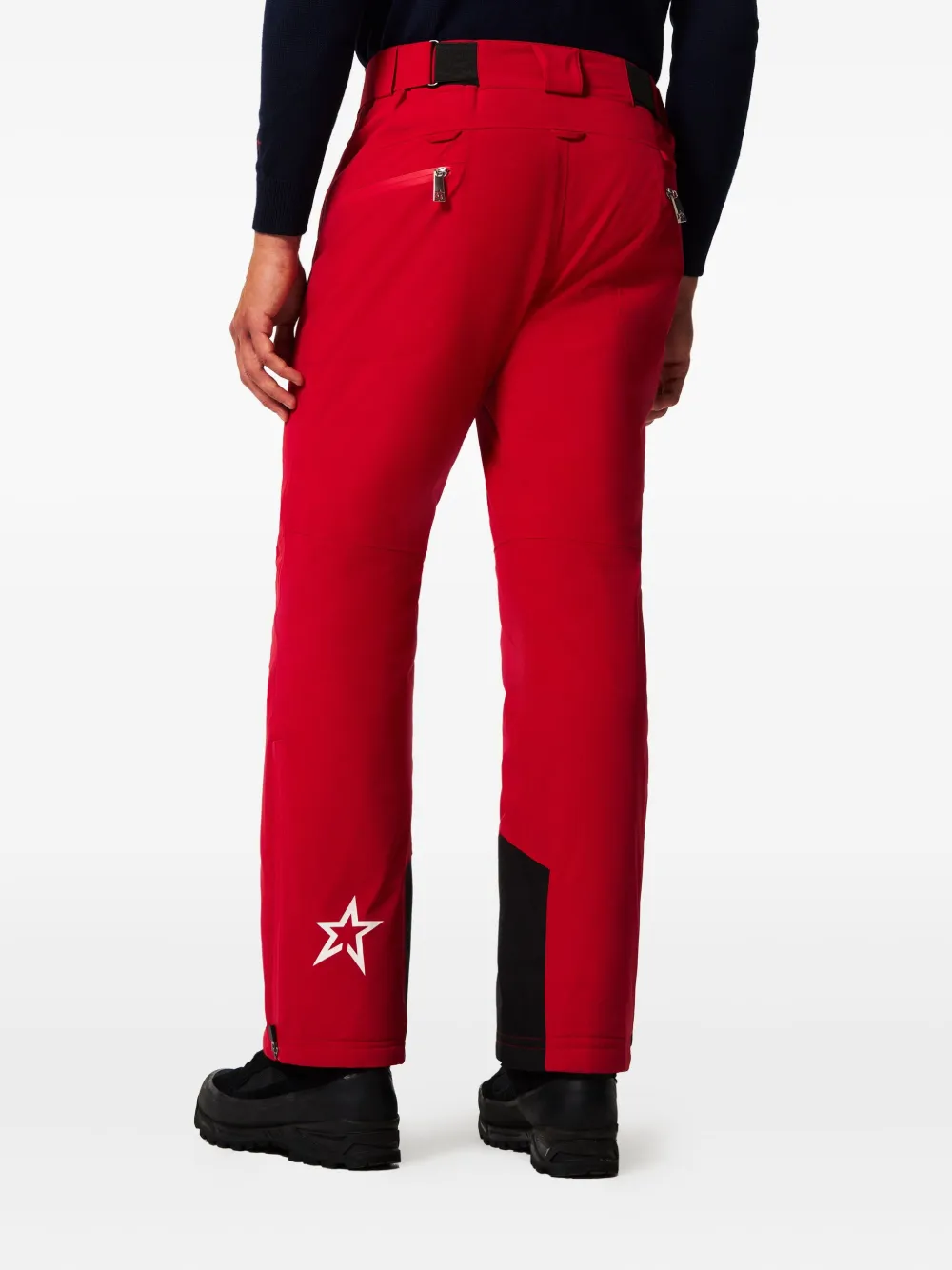 Perfect Moment Button Ski Trousers In Red