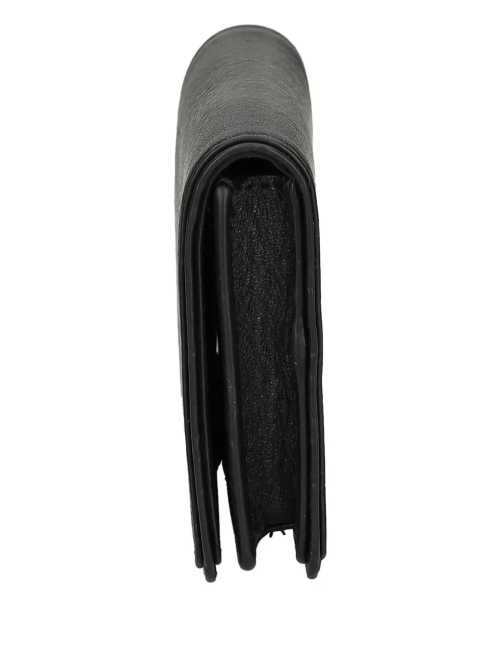Tommy Hilfiger Textured Bi-fold Cardholder In Black