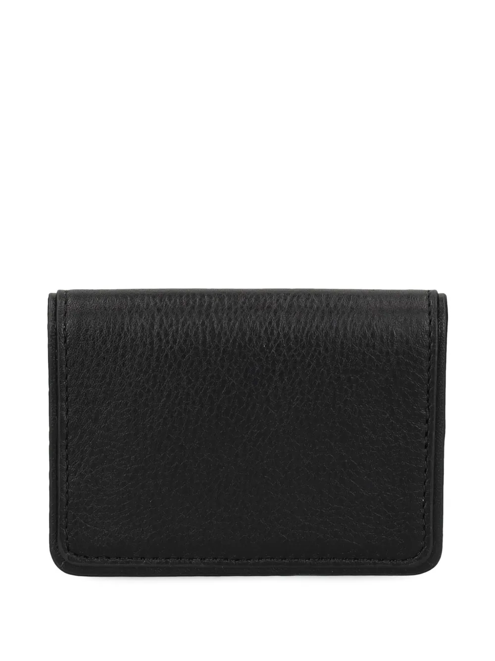 Tommy Hilfiger Textured Bi-fold Cardholder In Black
