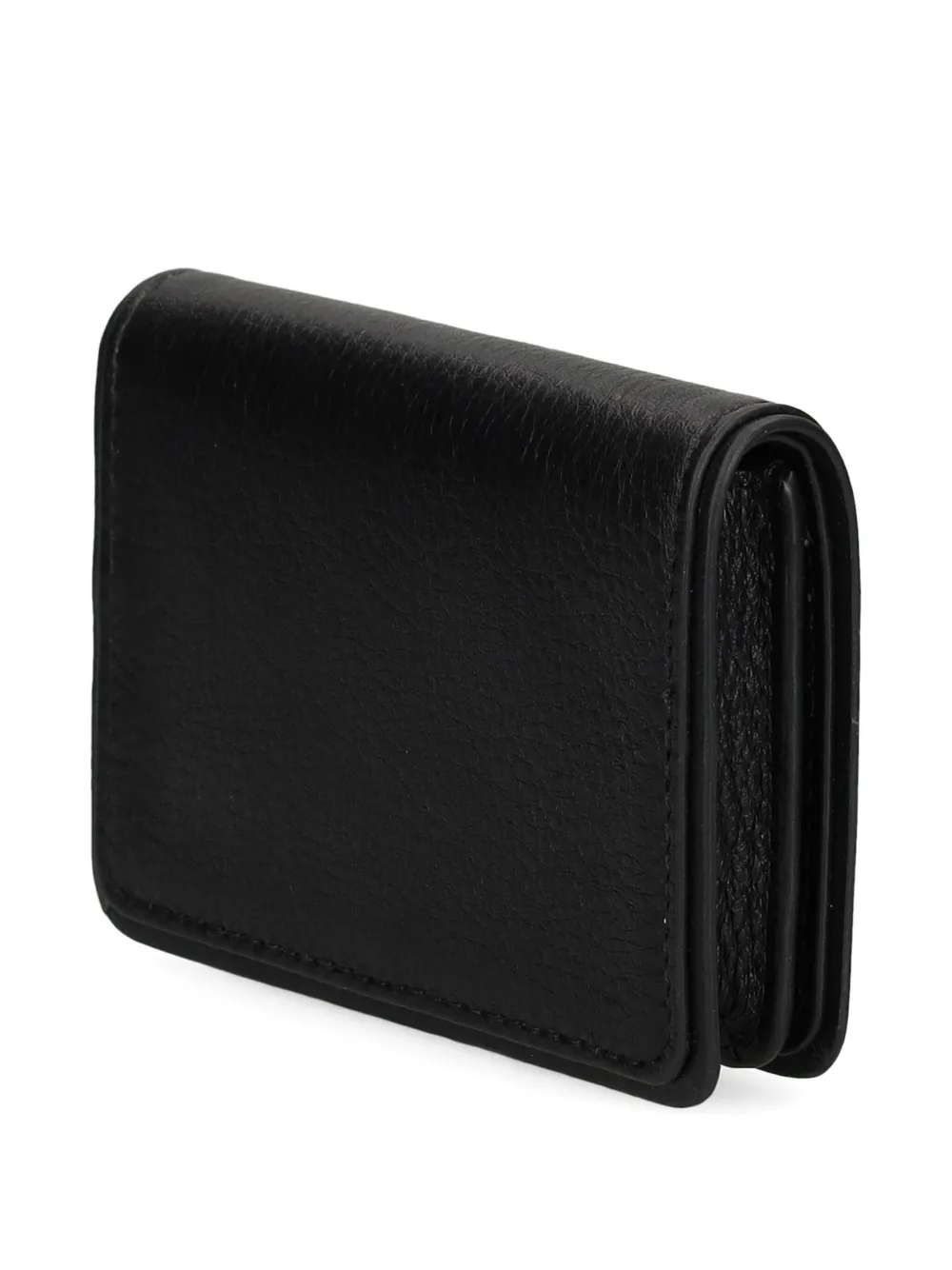 Tommy Hilfiger Textured Bi-fold Cardholder In Black
