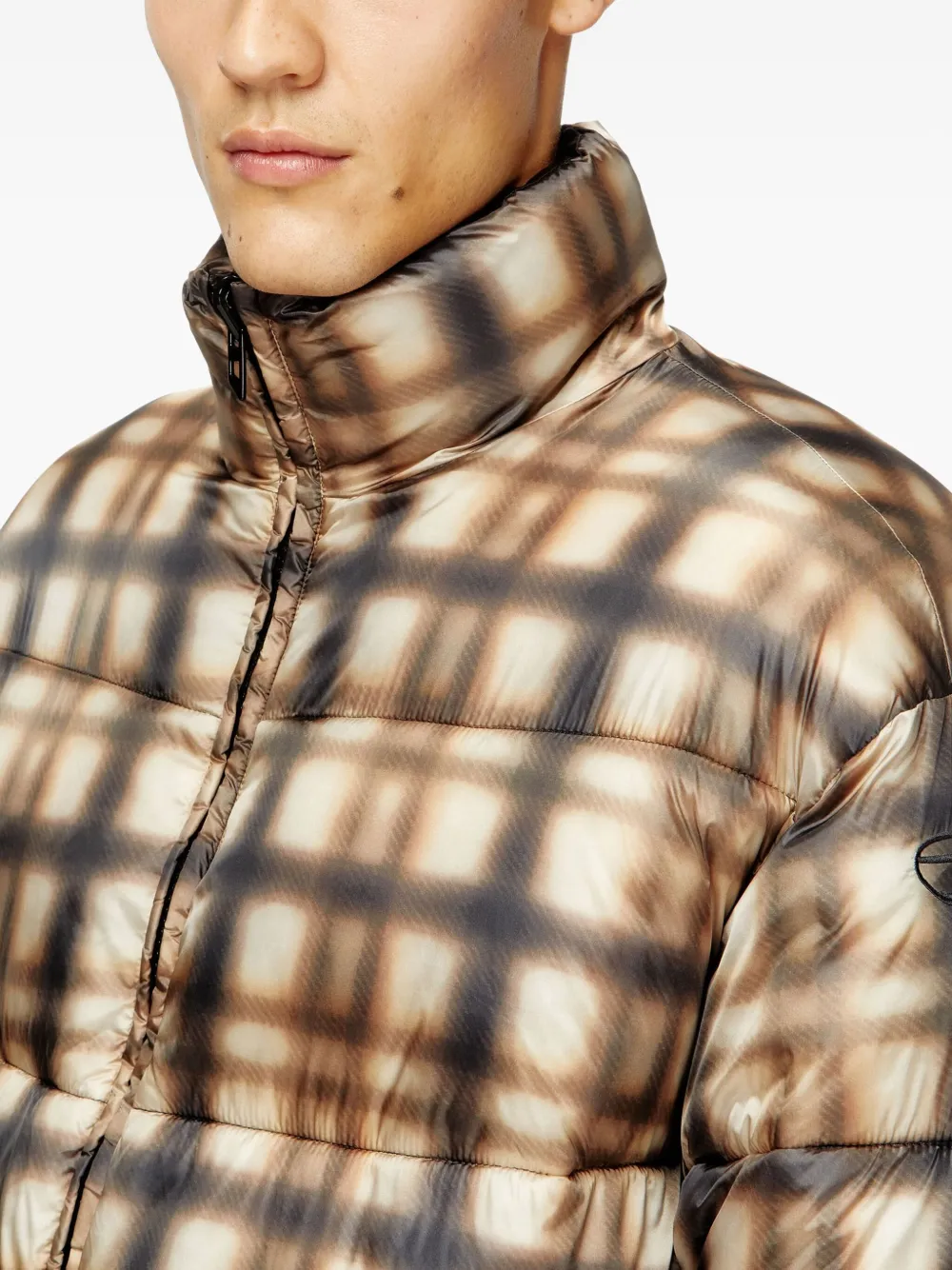 Diesel W-Bourbon omkeerbaar jack Beige