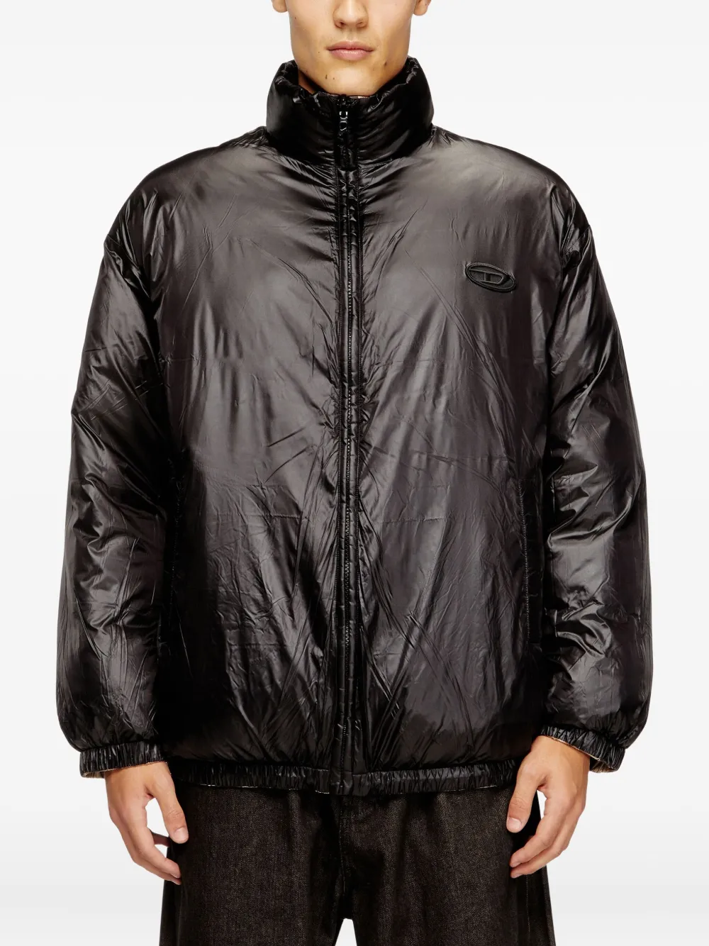 Diesel W-Bourbon omkeerbaar jack Beige