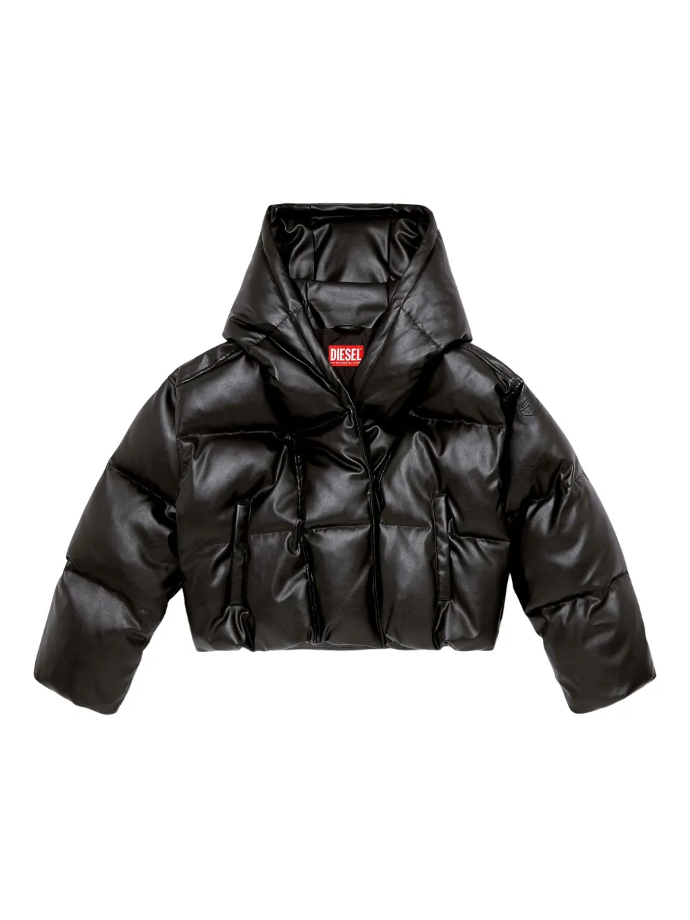Diesel W-Illey パデッドジャケット - ブラック Diesel W-Illey パデッドジャケット - ブラック