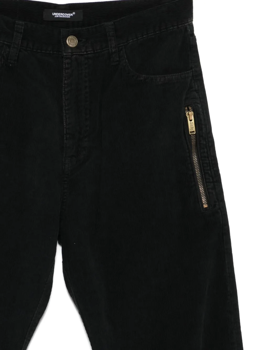 Undercover Straight broek Zwart