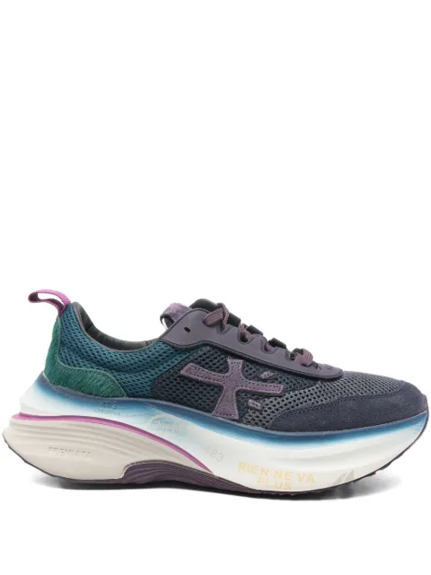 Premiata logo-patch sneakers 