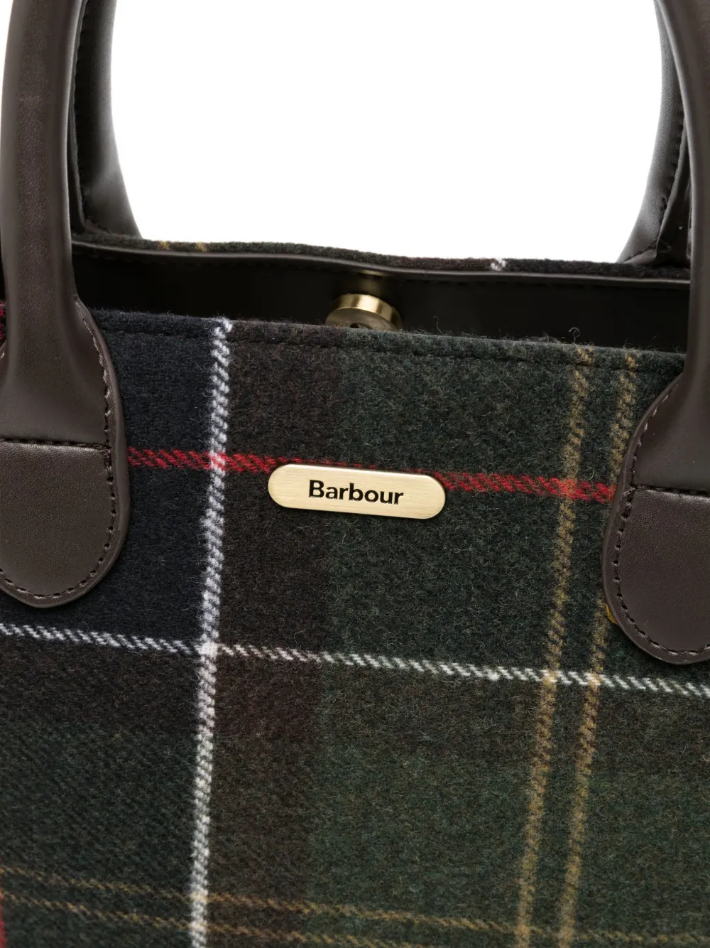 Barbour Barrhill Tote Bag In Green