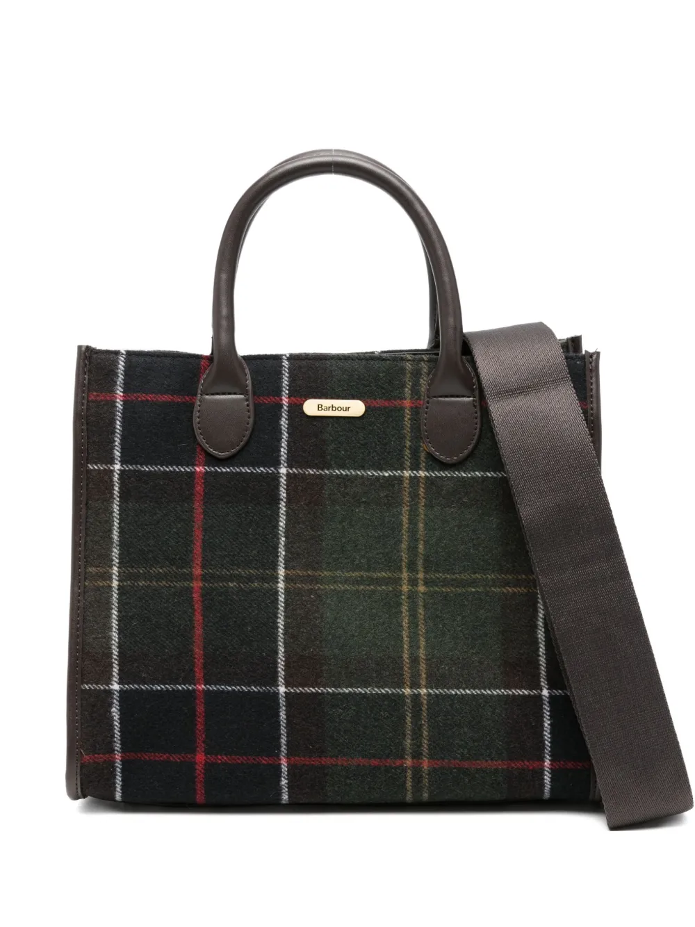 Barbour Barrhill Tote Bag In Green