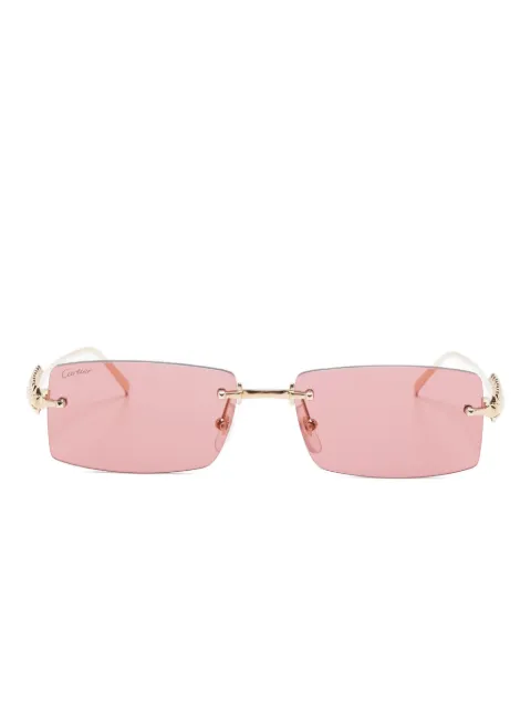 Cartier Eyewear rectangle-frame sunglasses