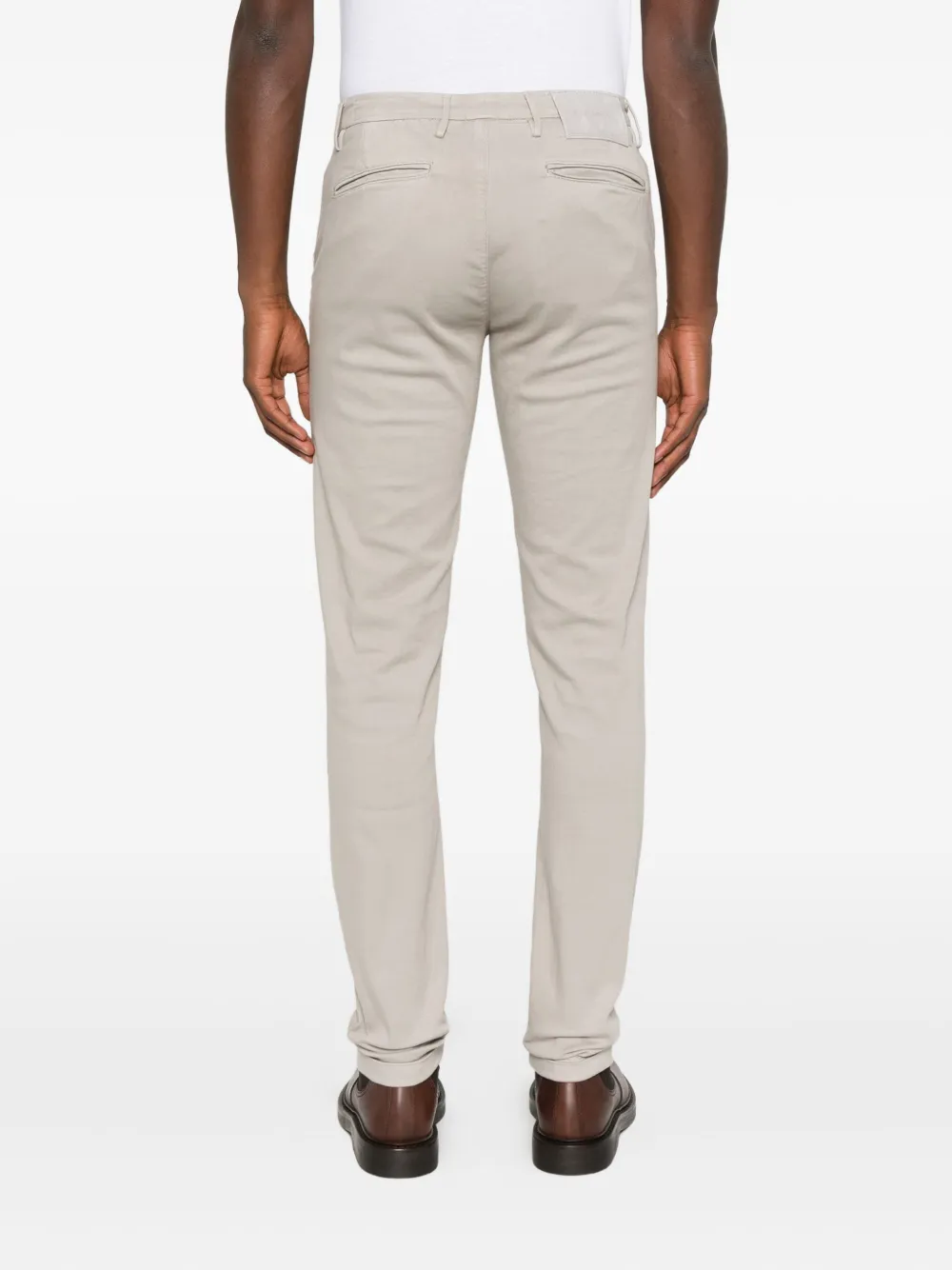 Sartoria Tramarossa Slim-fit Trousers In Neutral