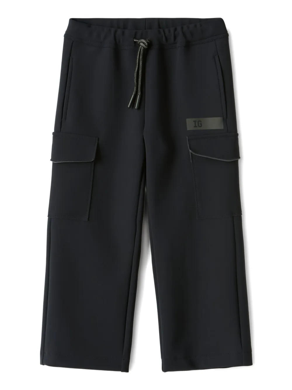 Il Gufo Elasticated-waistband Trousers In Black
