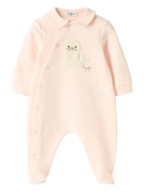 Il Gufo pijama con cuello