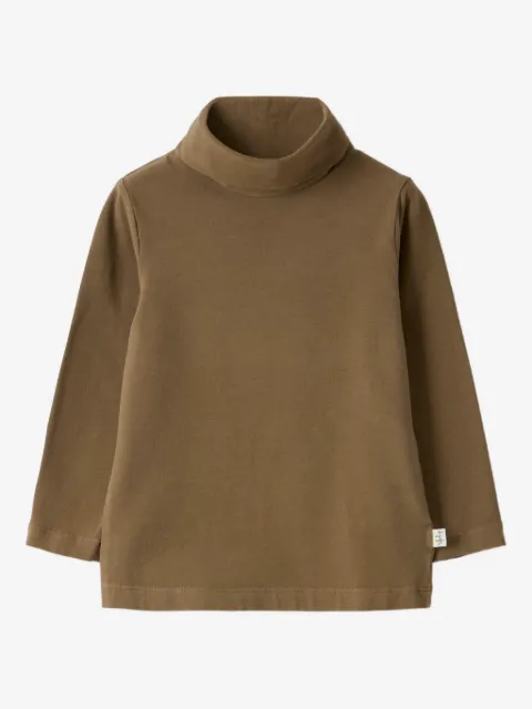Il Gufo halterneck long-sleeve top
