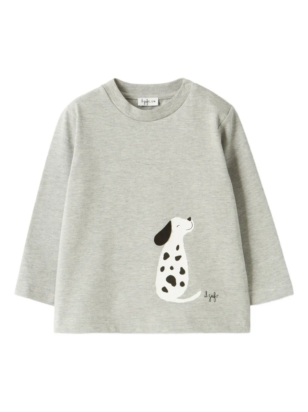 Il Gufo top Dalmatian | gris | Image 1
