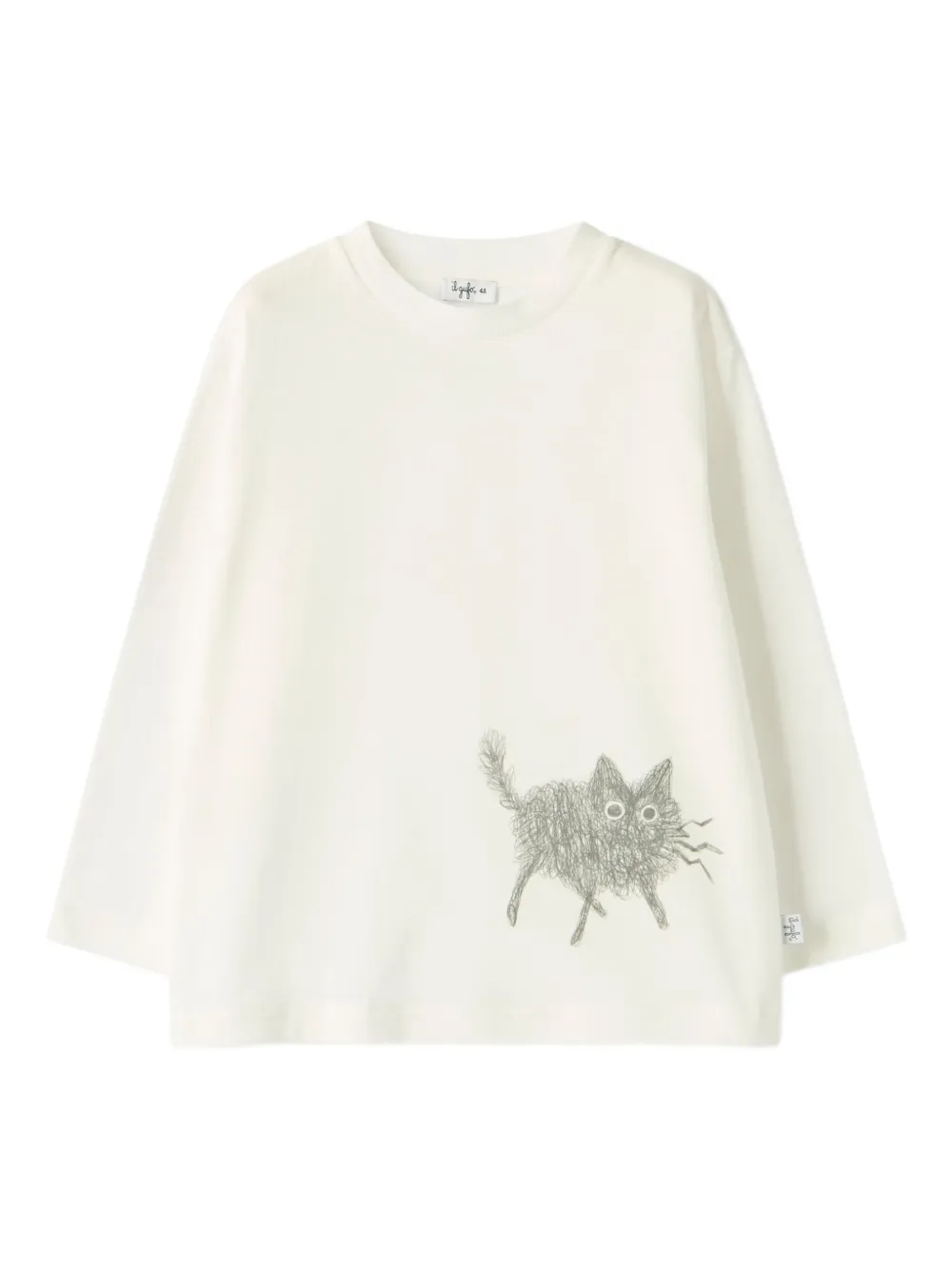 Il Gufo playera con estampado gráfico | blanco | Image 1