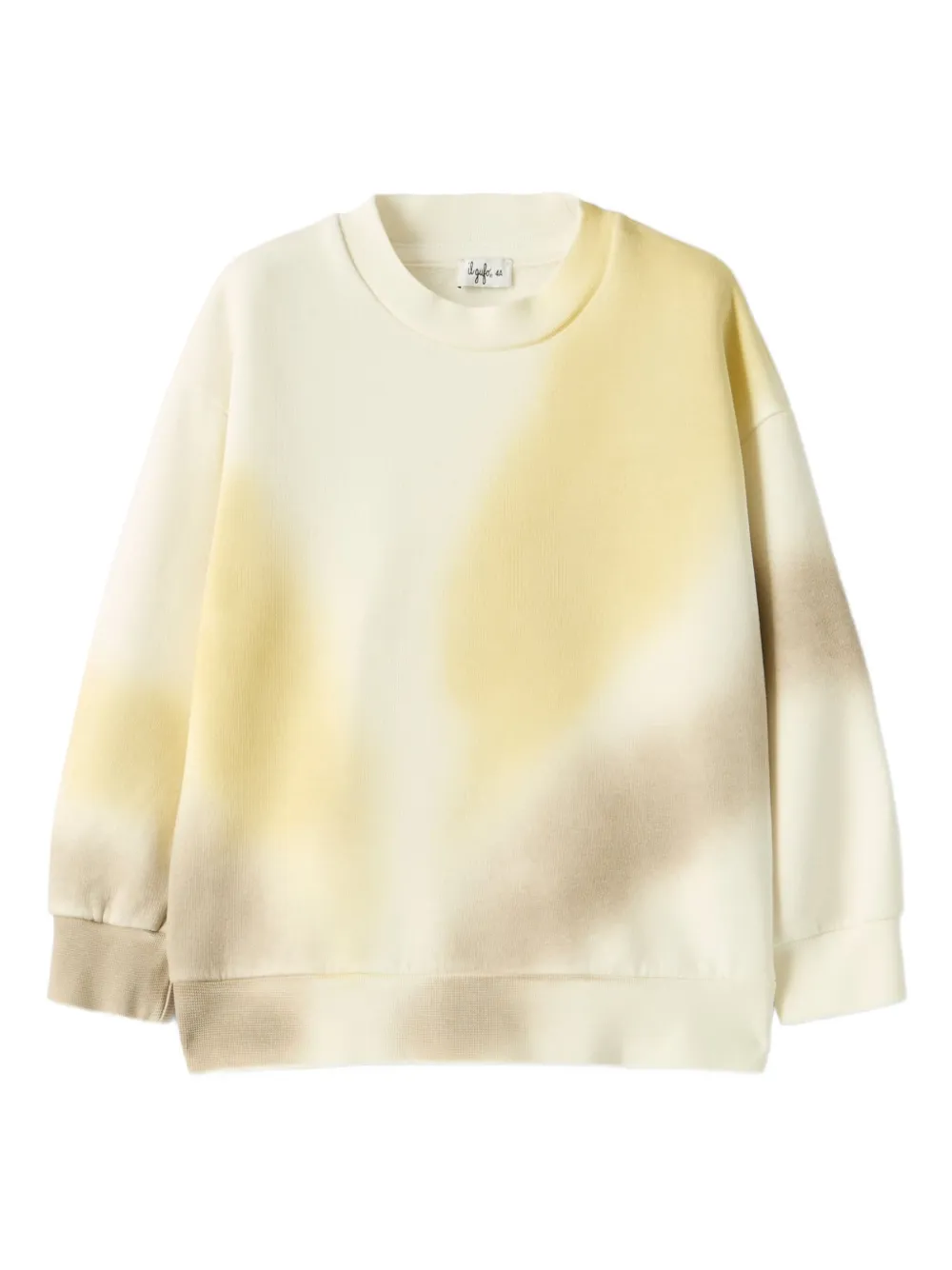 Il Gufo sudadera con estampado tie-dye | amarillo | Image 1