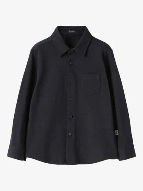 Il Gufo camisa con bolsillo en el pecho