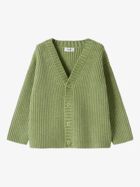 Il Gufo cardigan boutonné côtelé