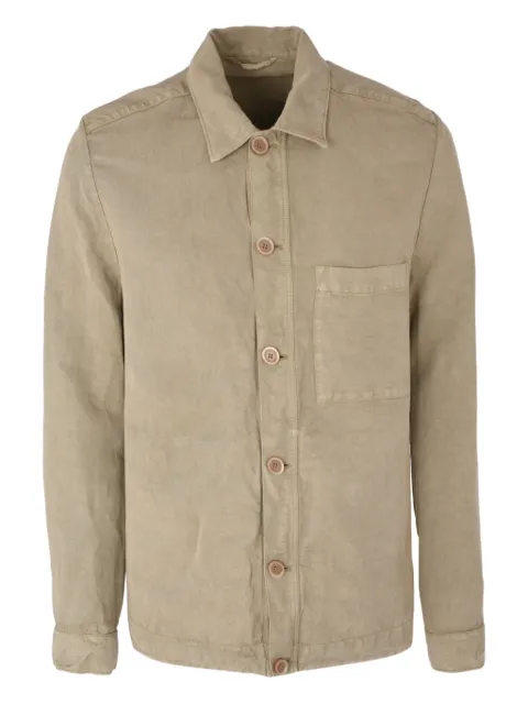 120% Lino buttoned pocket jacket