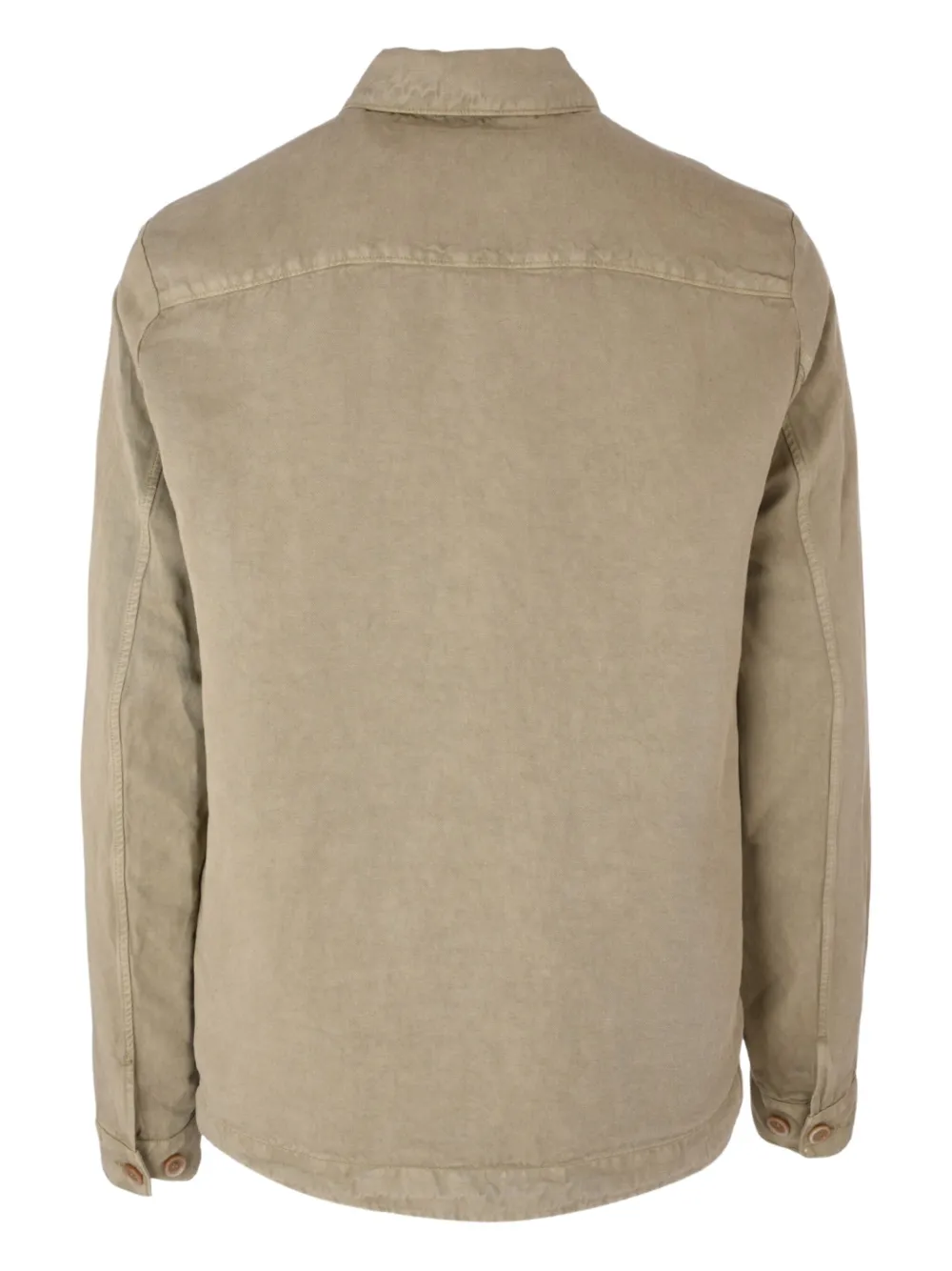 120% Lino chamarra con bolsillo con botones | Sobrecamisas | Image 2