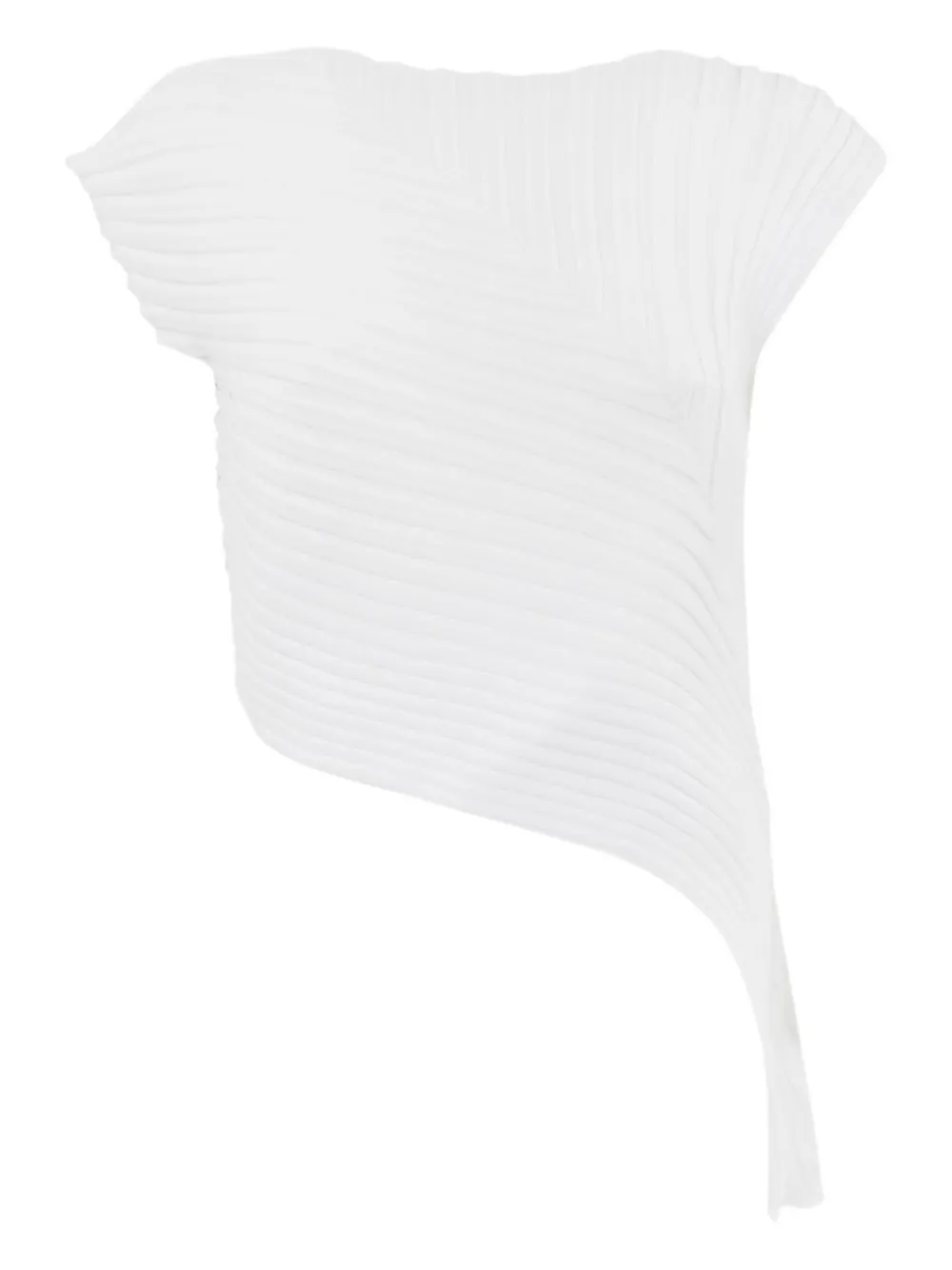 Liviana Conti Ribbed T-shirt In White