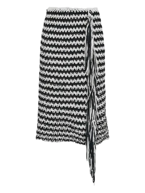 Liviana Conti fringed skirt