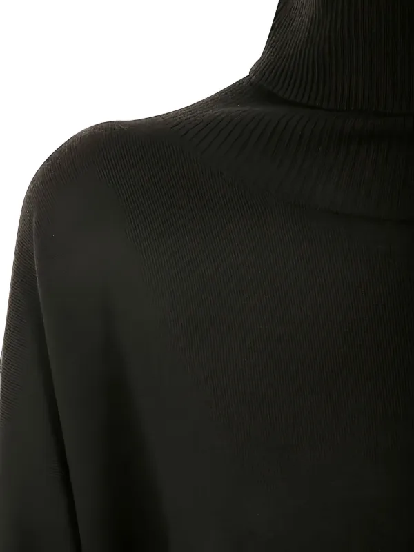 LIVIANA CONTI ブラック シルク混 タートルネック 40 Liviana Conti タートルネック セーター | ブラック | FARFETCH JP