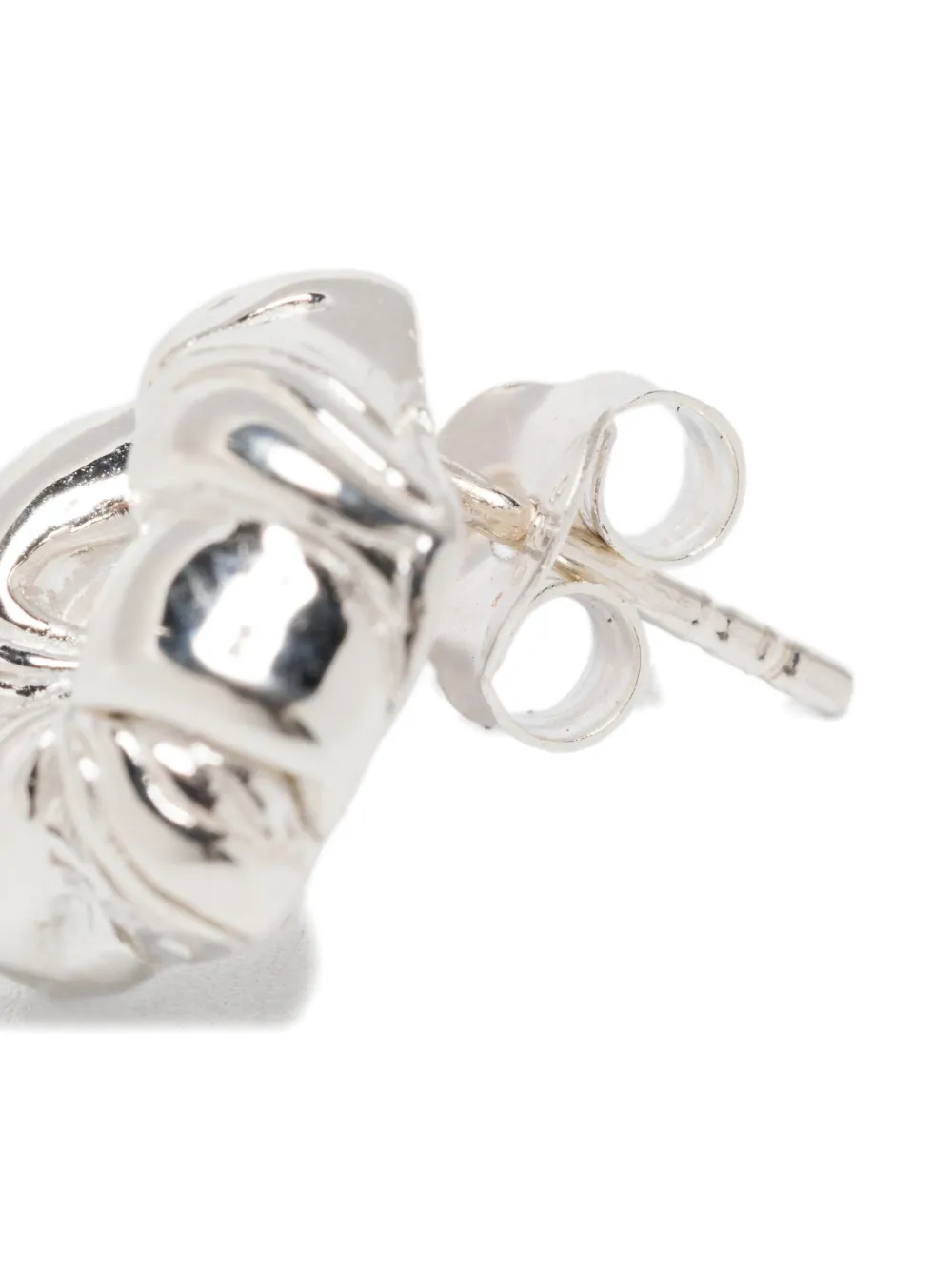 Completedworks Jetty Textured Earrings In Metallic