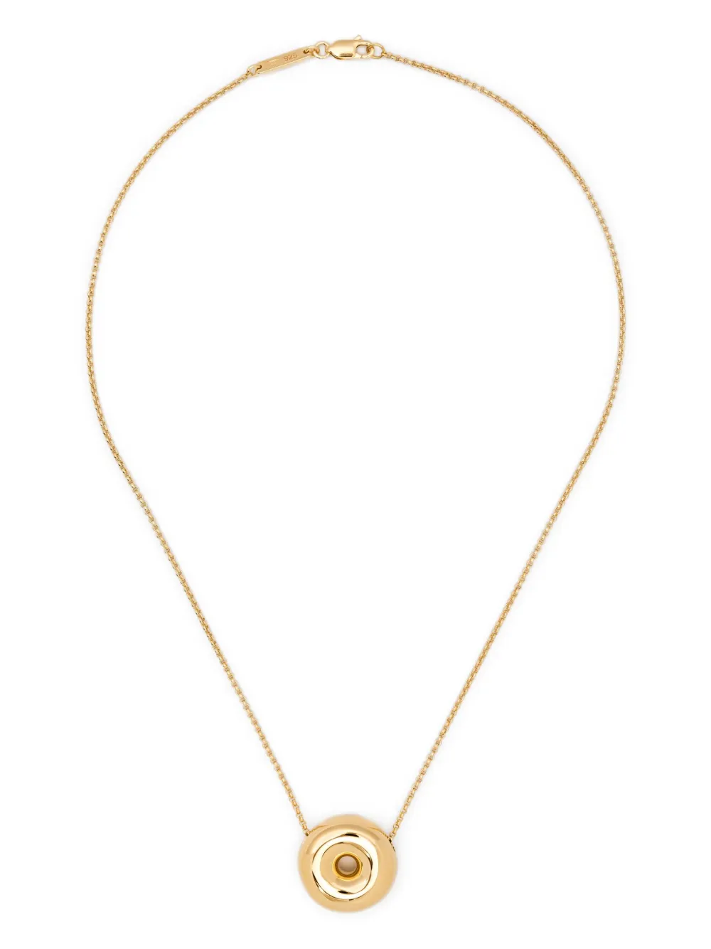 Tom Wood Sphere-pendant Necklace In Gold