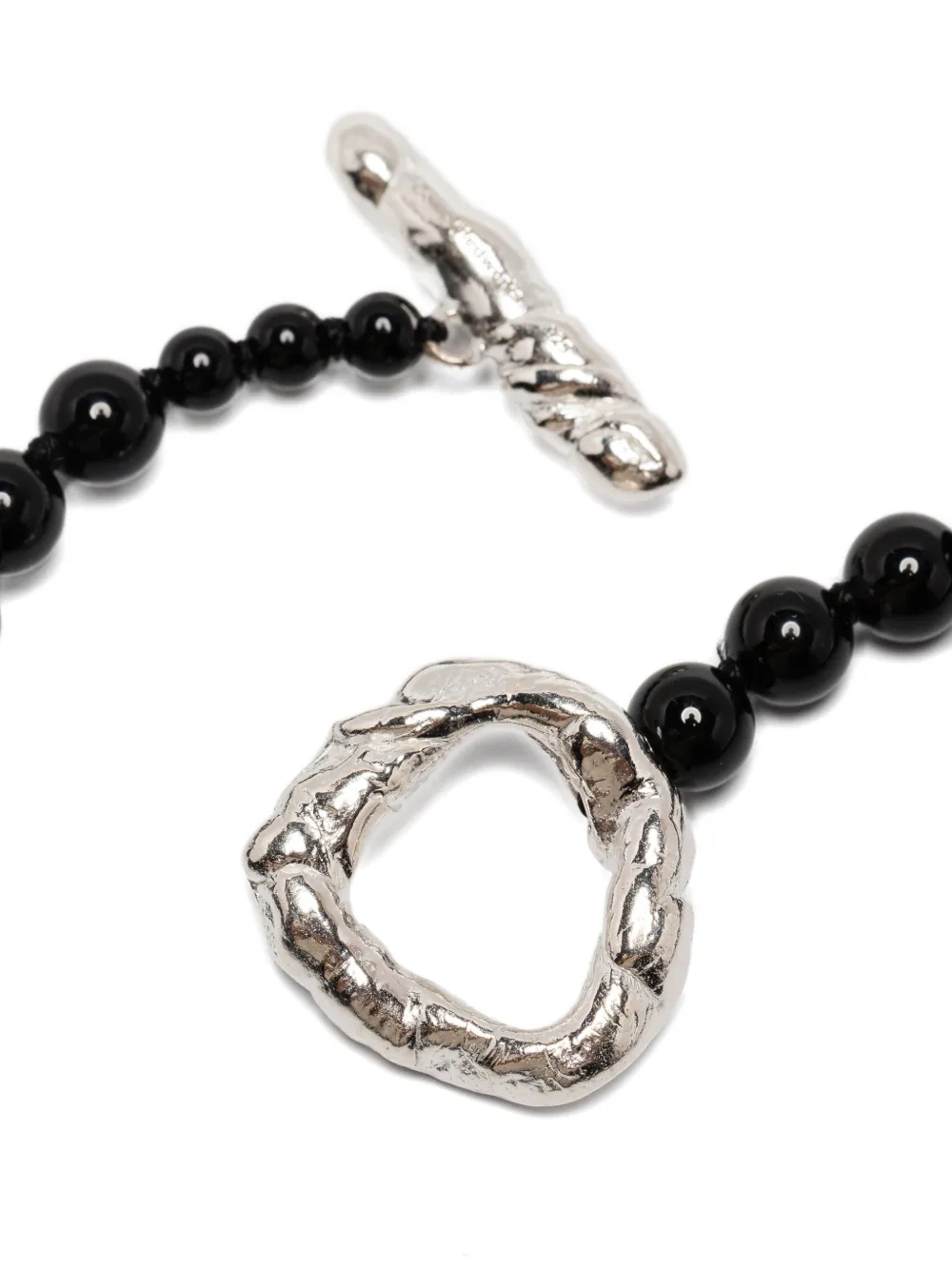 Completedworks Knee-deep In A Bog In North Yorkshire Necklace In Black