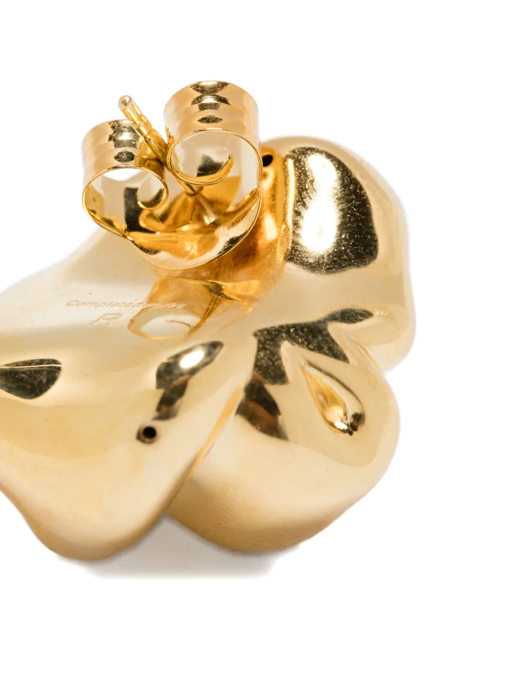 Completedworks Knoll Knotted Earrings In Gold