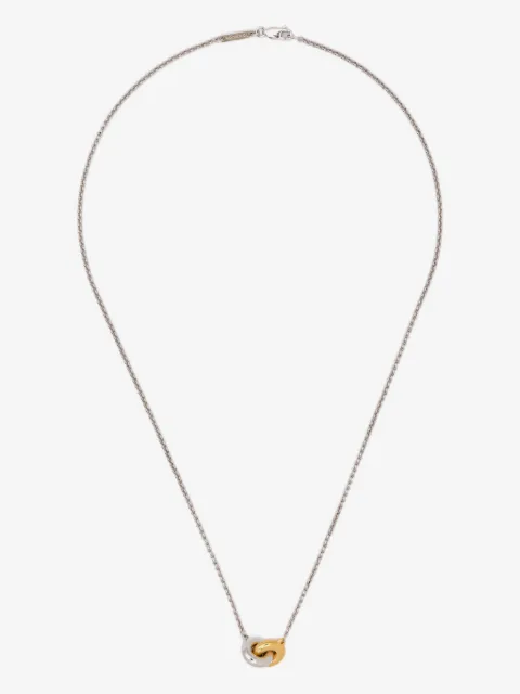 Tom Wood Sphere Double Pendant Duo Necklace