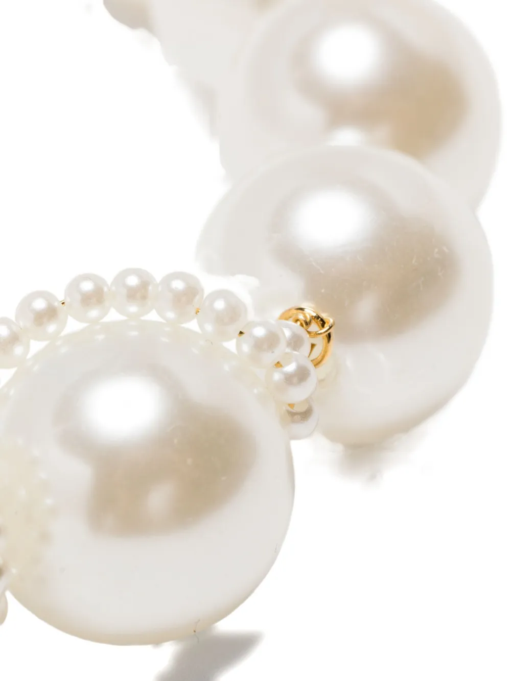 Completedworks pearl necklace - Goud