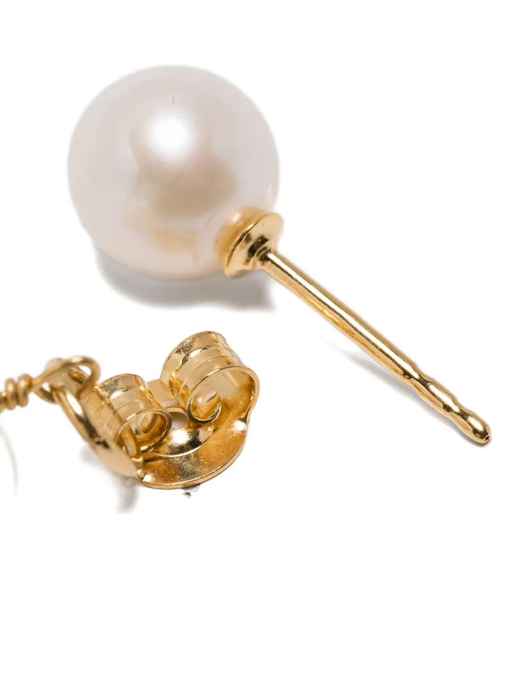 Completedworks Pearl Earrings In Gold