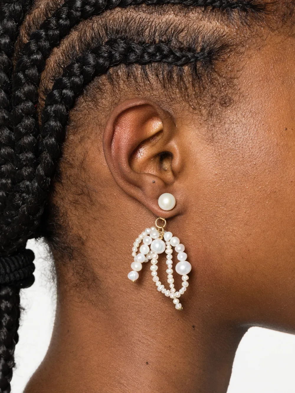 Completedworks Pearl earrings - GOLD