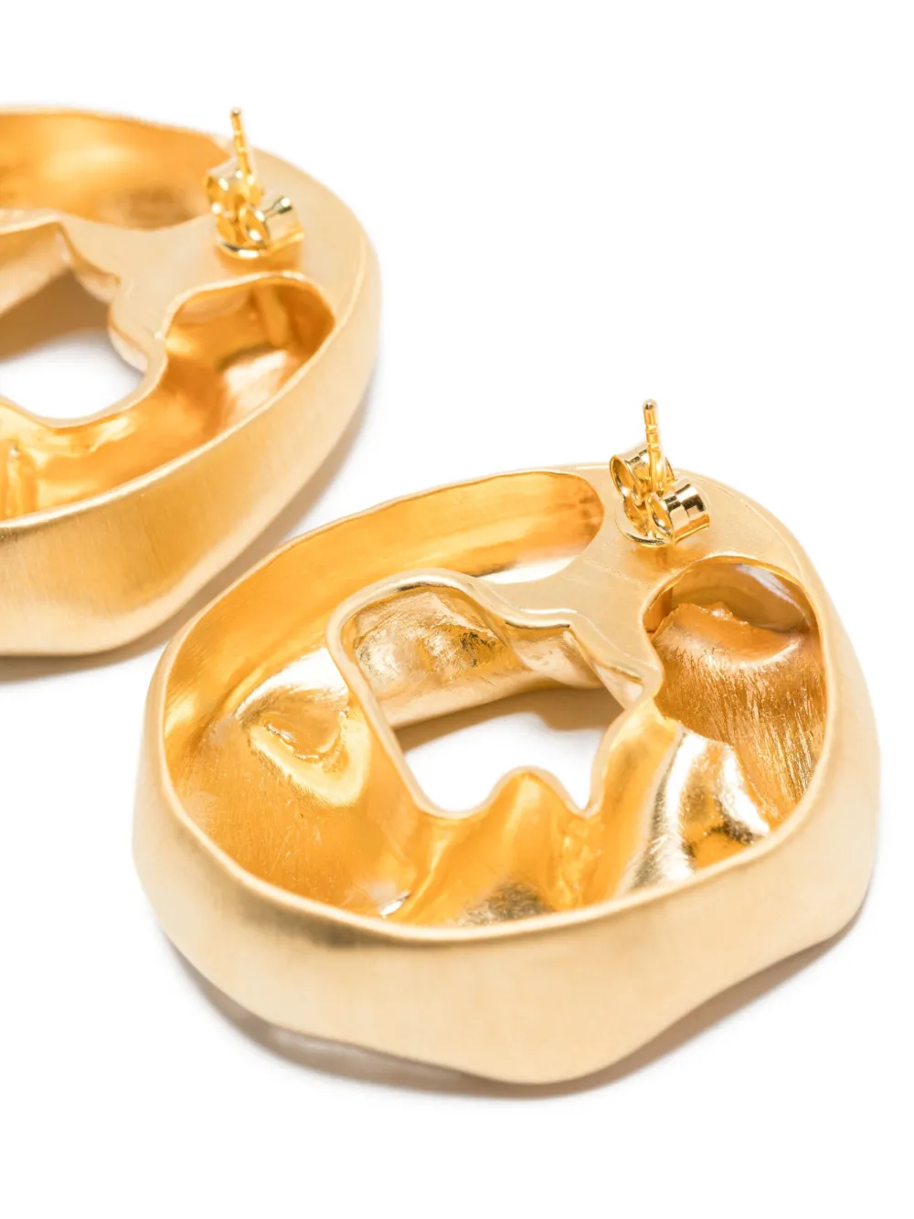 Oversized Scrunch Earrings