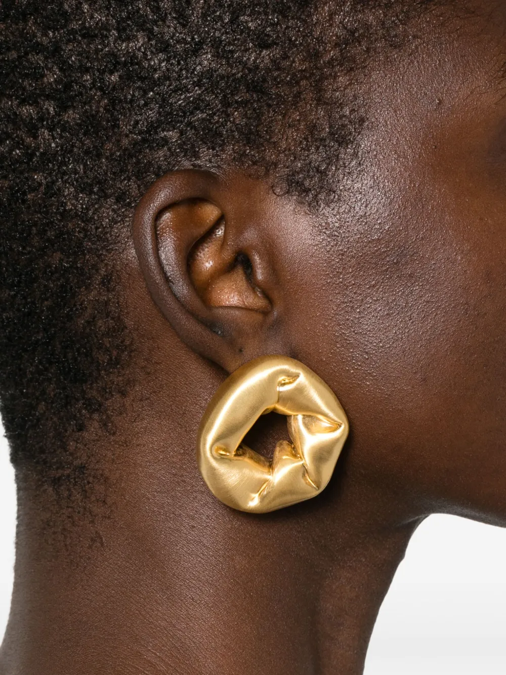 Oversized Scrunch Earrings