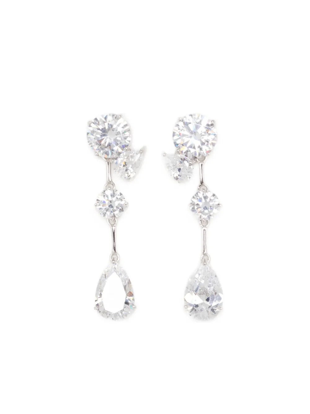 Completedworks The Torrents That Flow Under The Ice Drop Earrings In Metallic