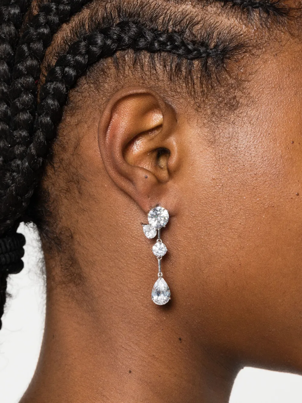 Completedworks The Torrents That Flow Under The Ice drop earrings - Zilver