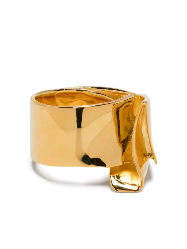 Completedworks Soggy Envelope Ring in Gold