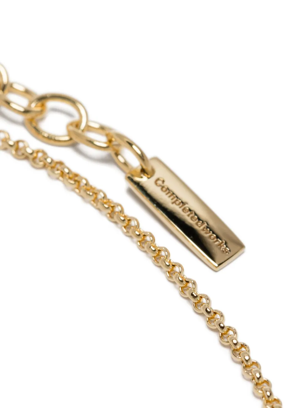 Completedworks Heart Locket Necklace In Gold