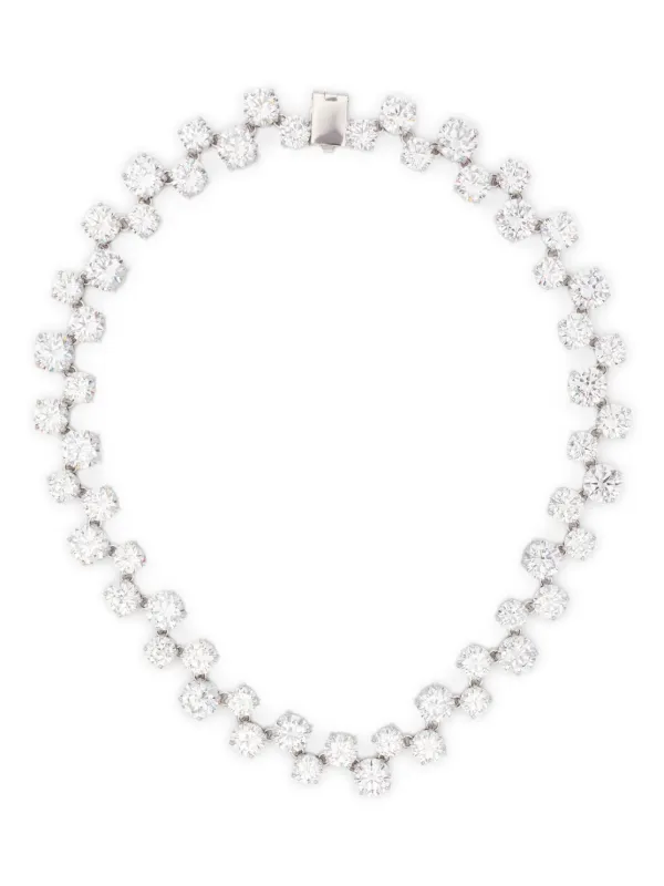 Completedworks Zirconia-embellished Necklace in Silver