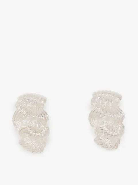 Completedworks Buttercream textured earrings