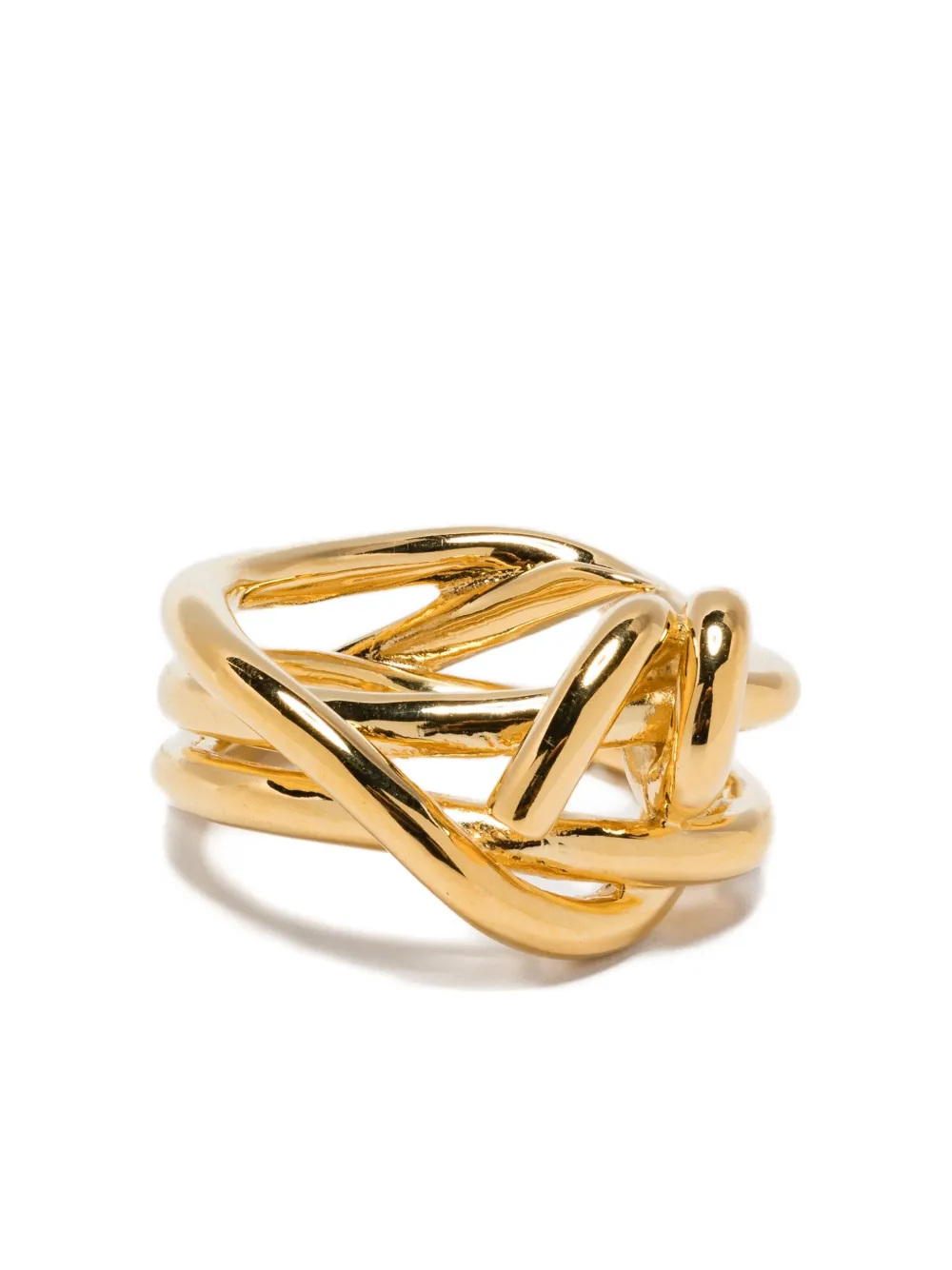 Completedworks Knot Ring In Burgundy
