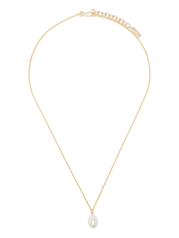 Completedworks In the Cloud Pearl-pendant Necklace in Gold