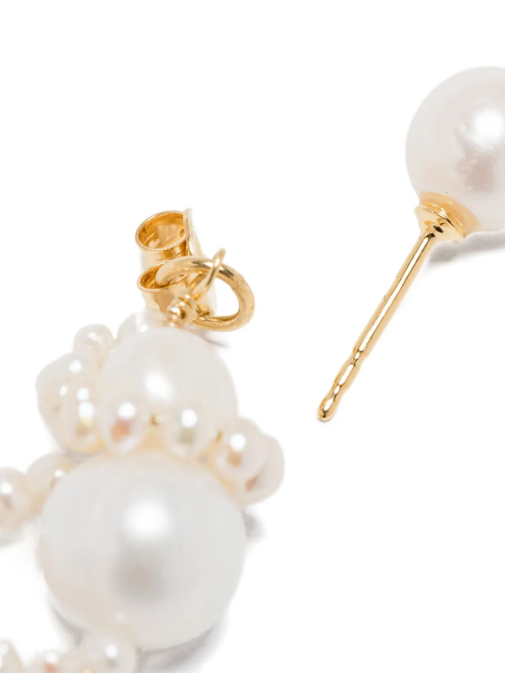 Completedworks Pearl-drop Earrings In White