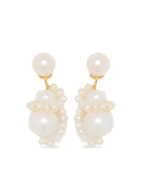 Completedworks pearl-drop earrings