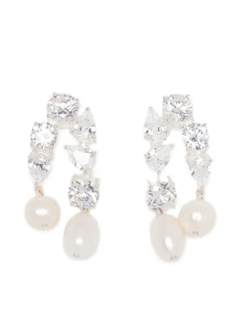 Completedworks Cascading pearl earrings